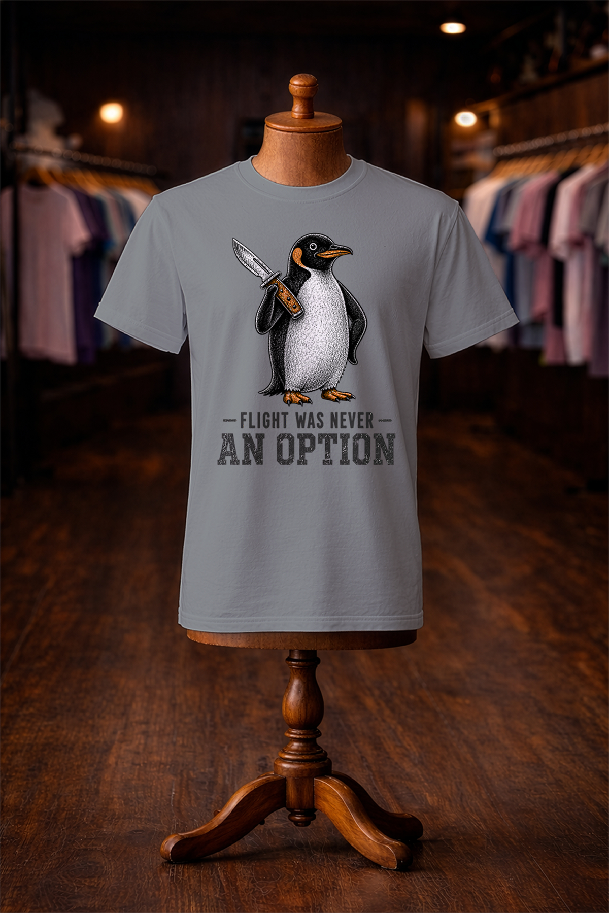 Flight Was Never an Option