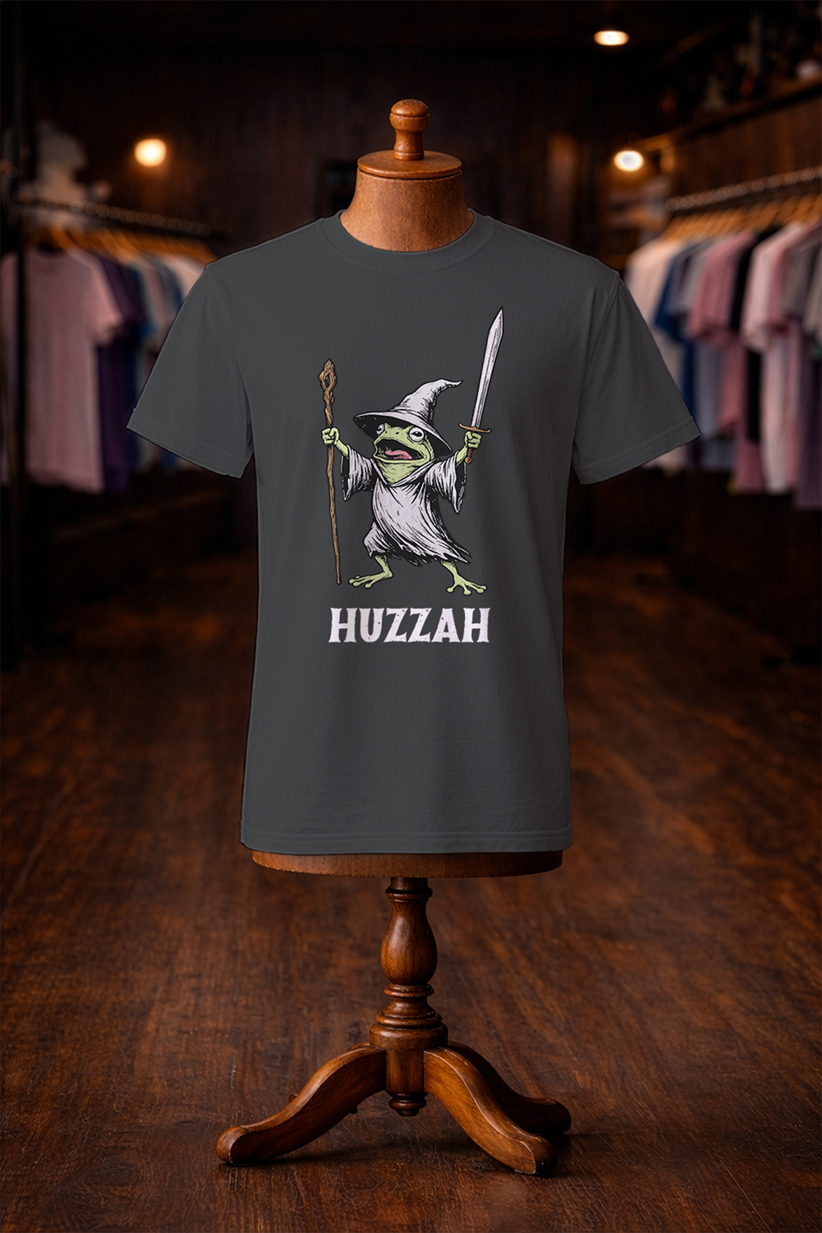 Huzzah Frog Wizard