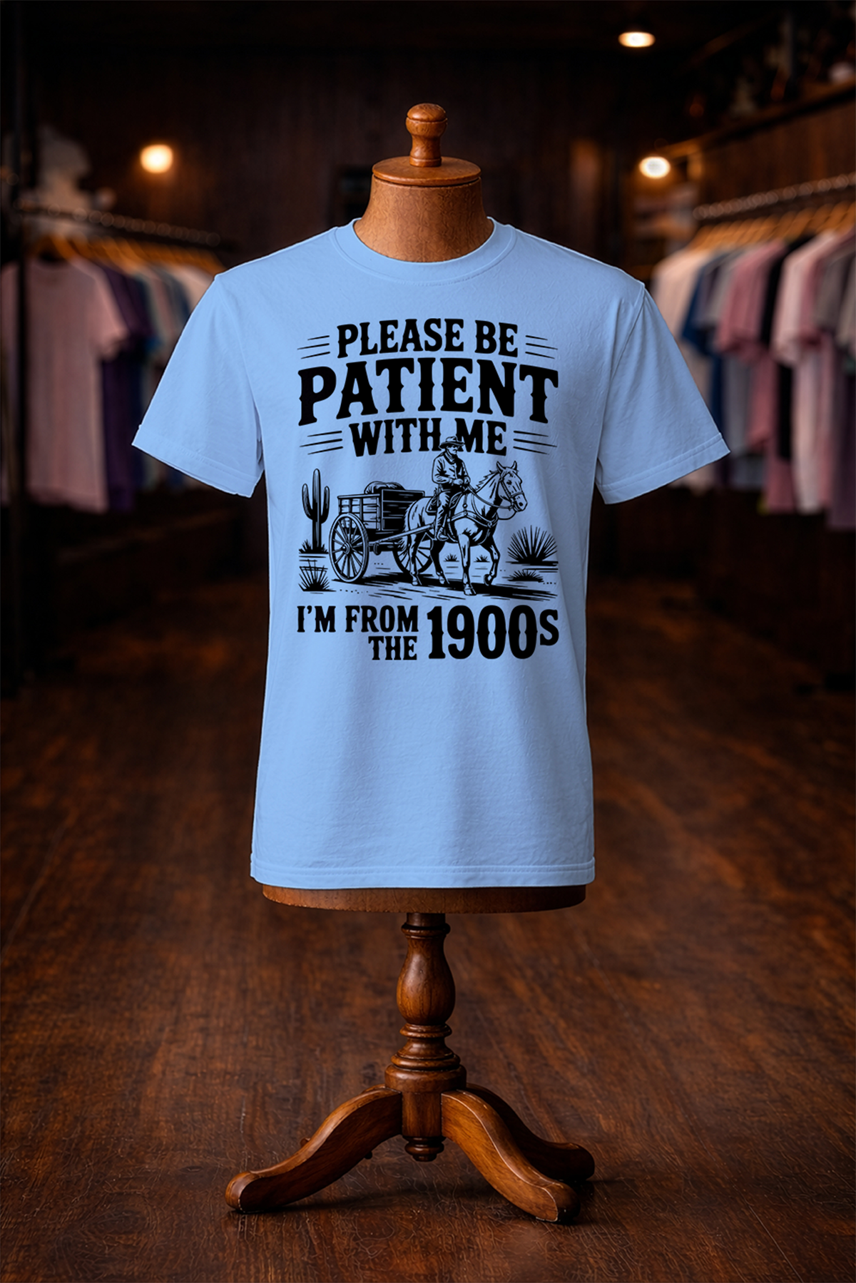 Please Be Patient, I'm From the 1900s