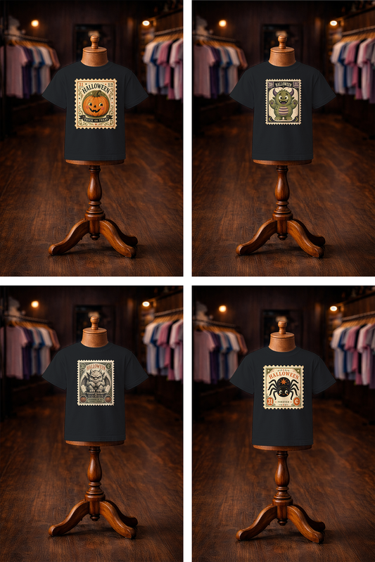 Trick-or-Treat Postage Stamps Collection
