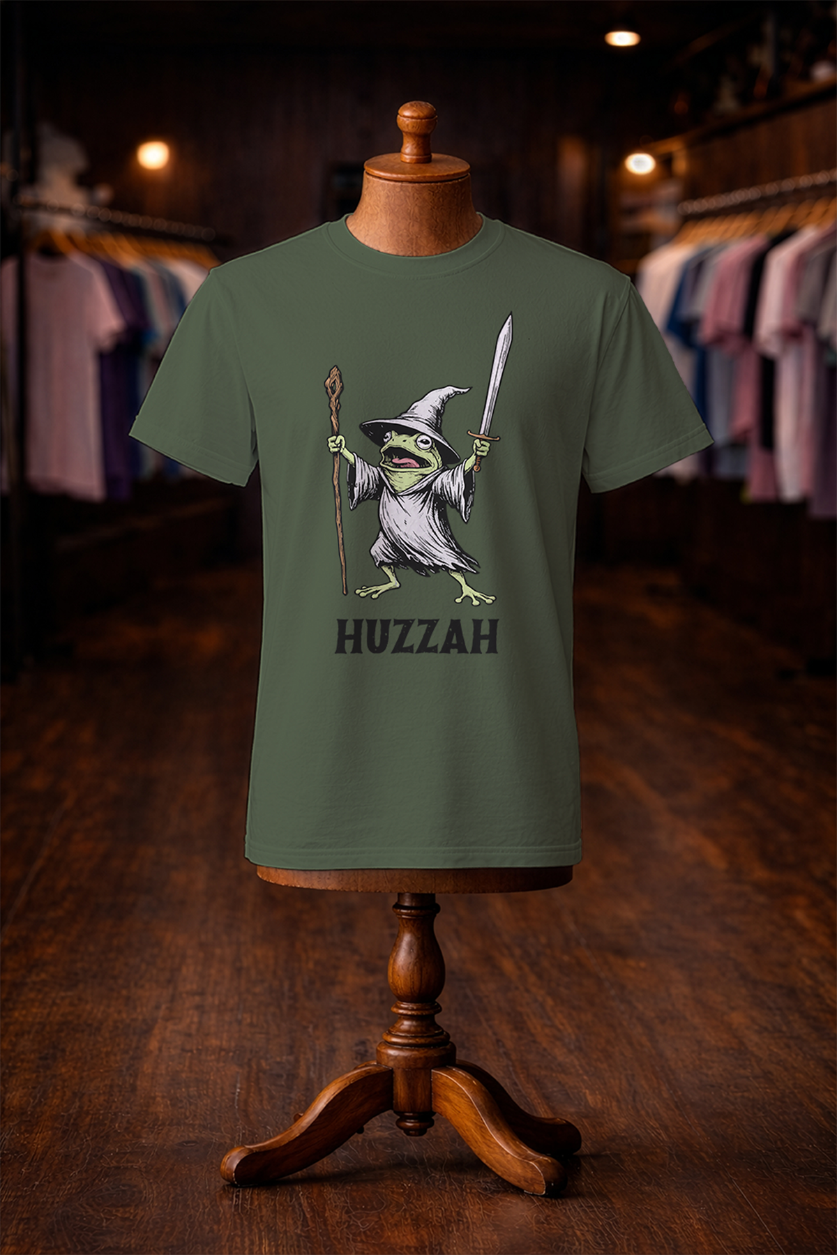 Huzzah Frog Wizard