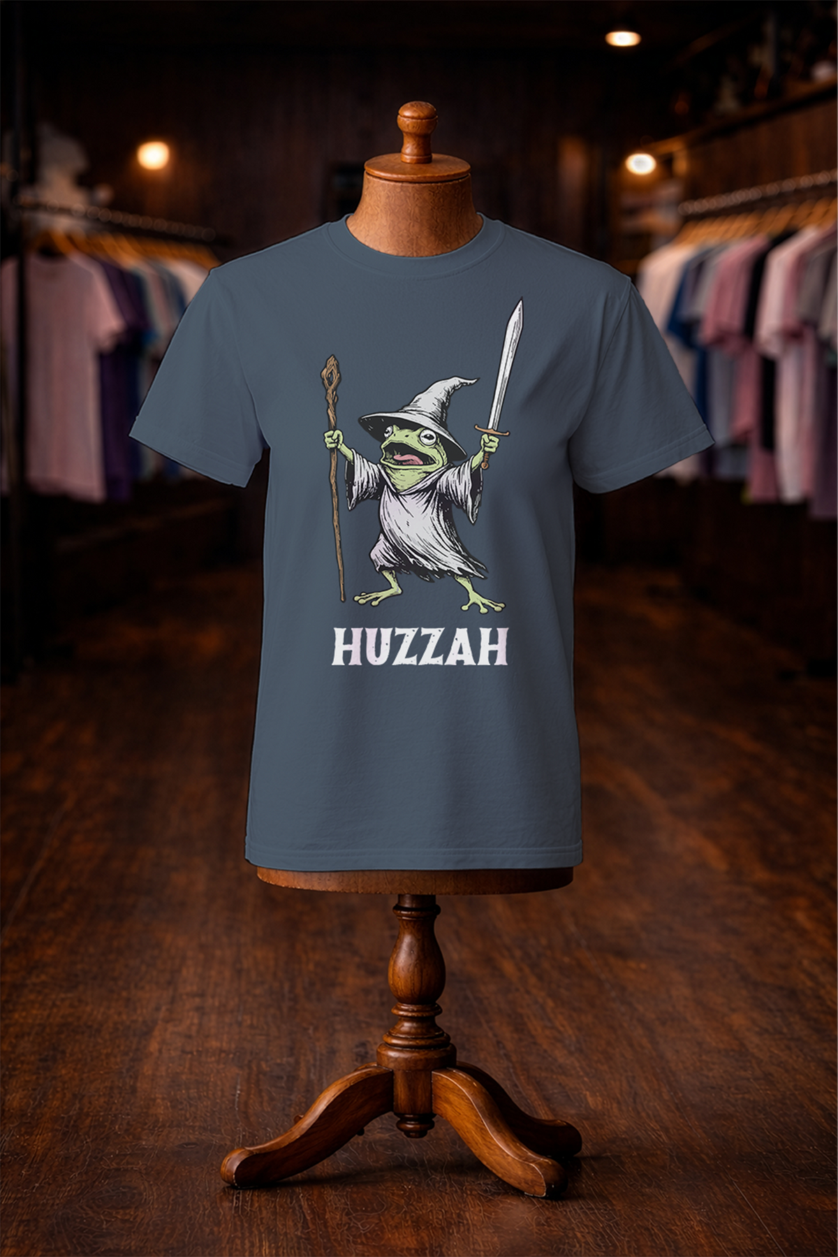 Huzzah Frog Wizard