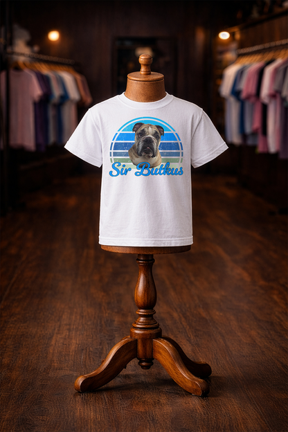 Custom Retro Pet Sunset - Kid's