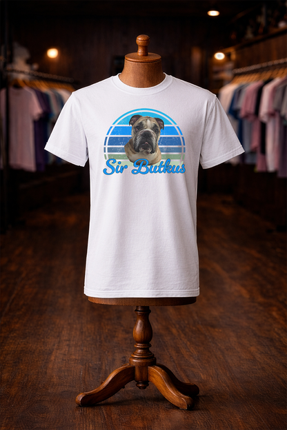 Custom Retro Pet Sunset - Men's