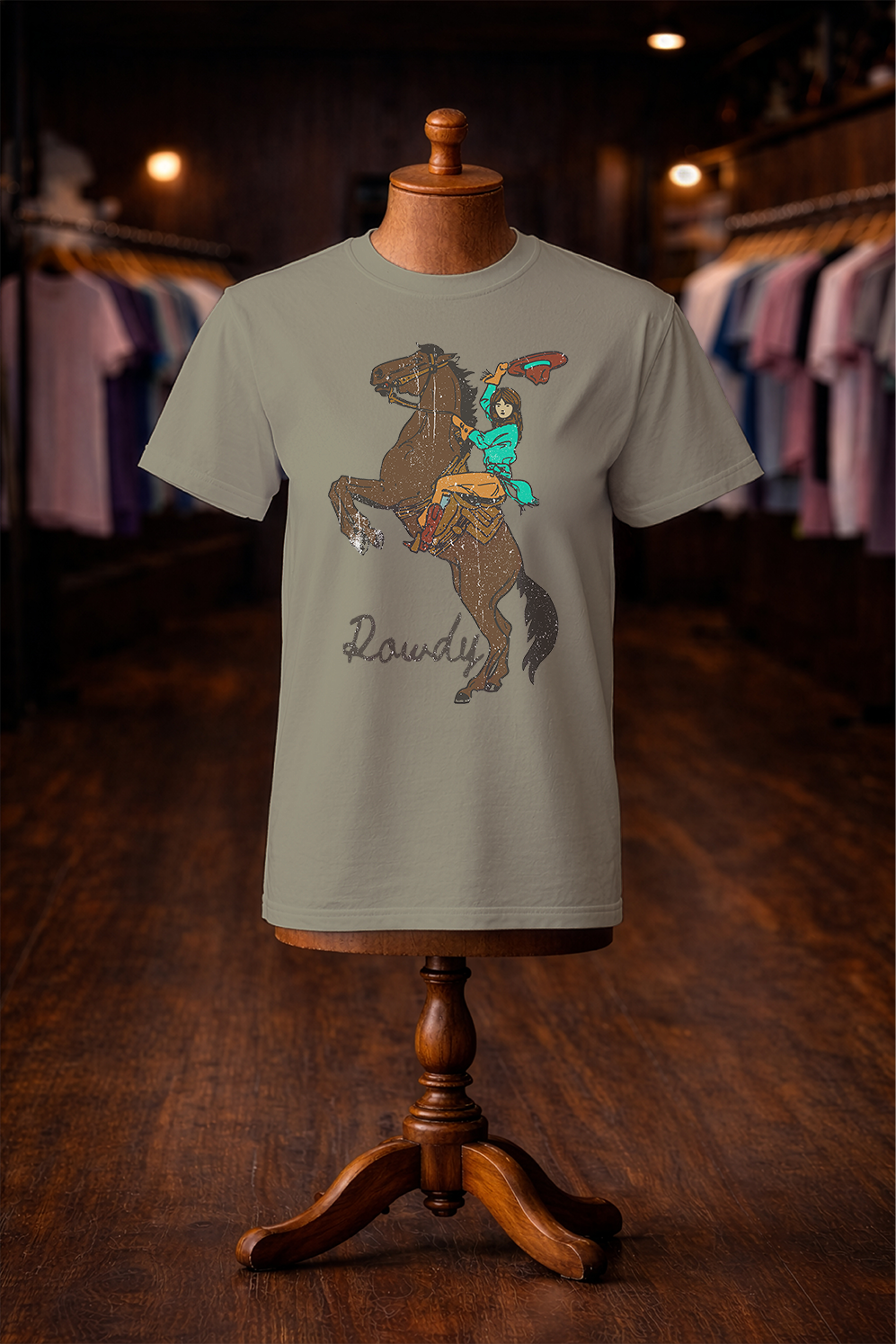 Rowdy Cowgirl