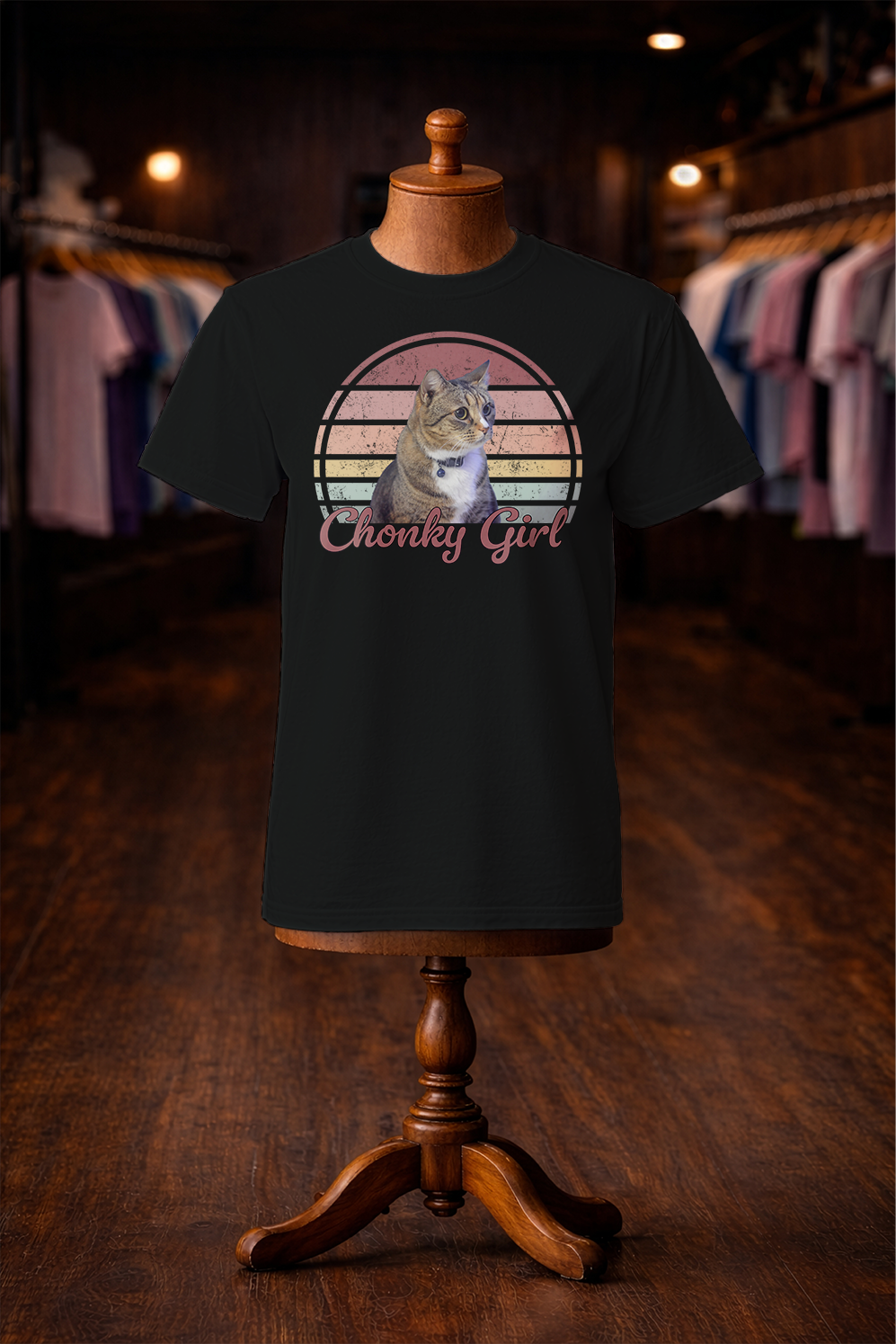 Custom Retro Pet Sunset - Women's